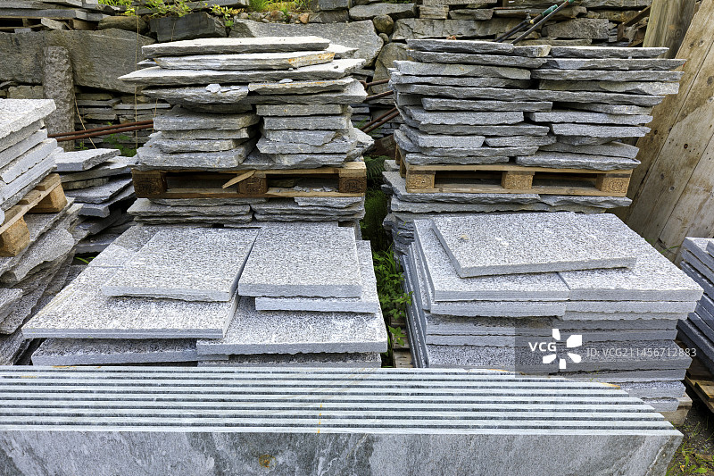 用于建造的片麻岩板图片素材