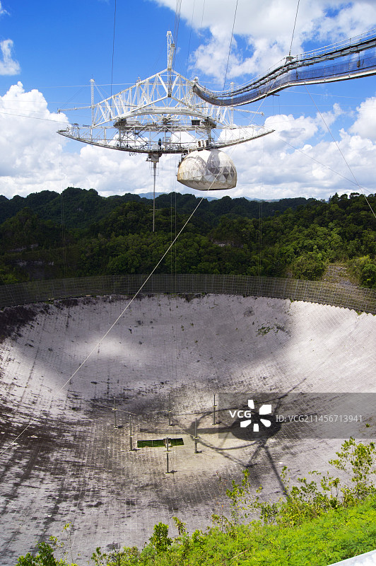 阿雷西博天文台，波多黎各图片素材