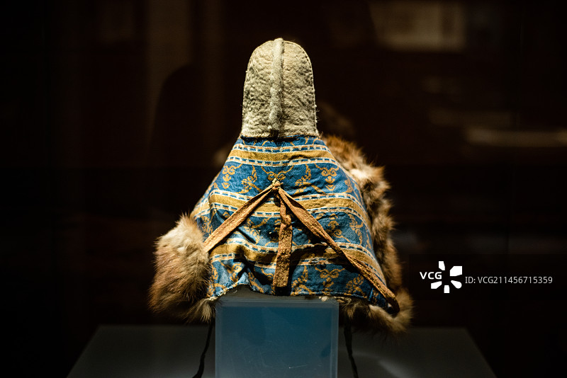 新疆维吾尔自治区博物馆的古代文物图片素材