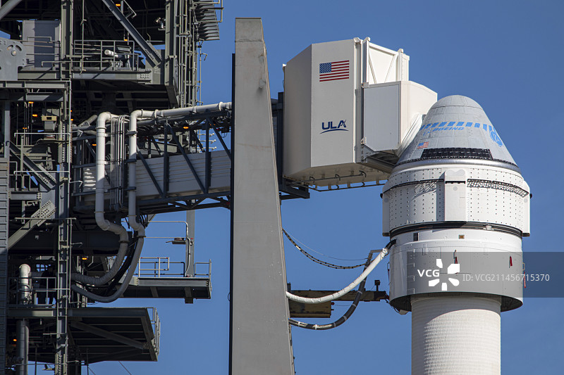 CST-100星际客机发射准备，2019年12月图片素材