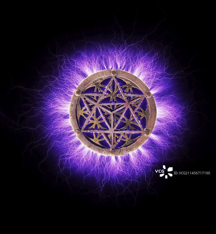 六芒星的克里安照片图片素材