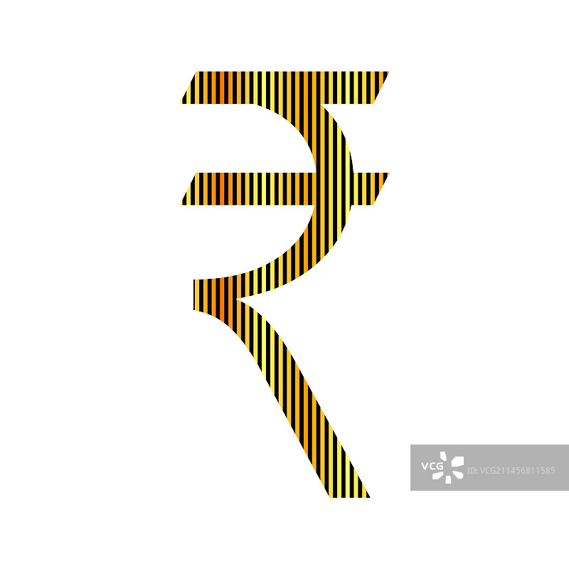 印度卢比符号图片素材