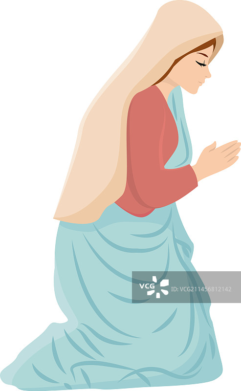 圣母玛利亚角色图片素材