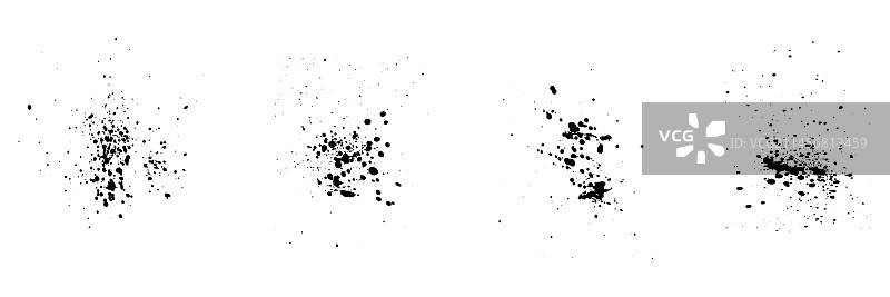 磨砂斑点画笔飞溅图片素材