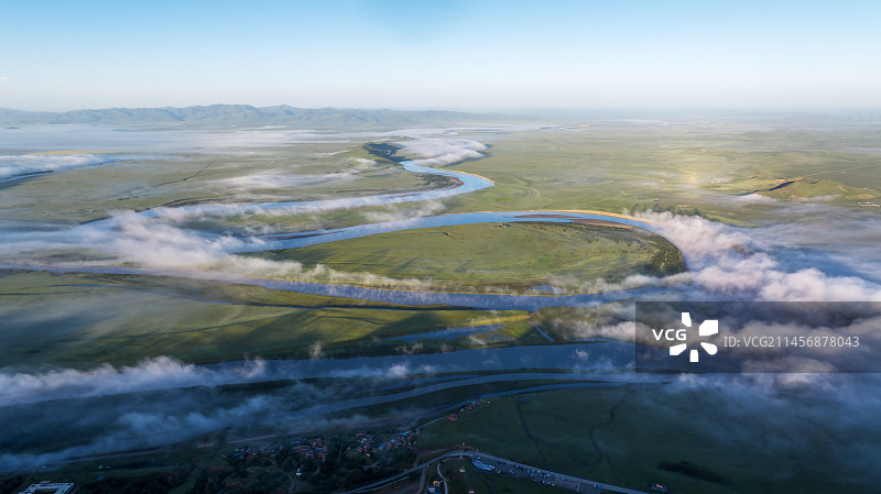 九曲黄河图片素材