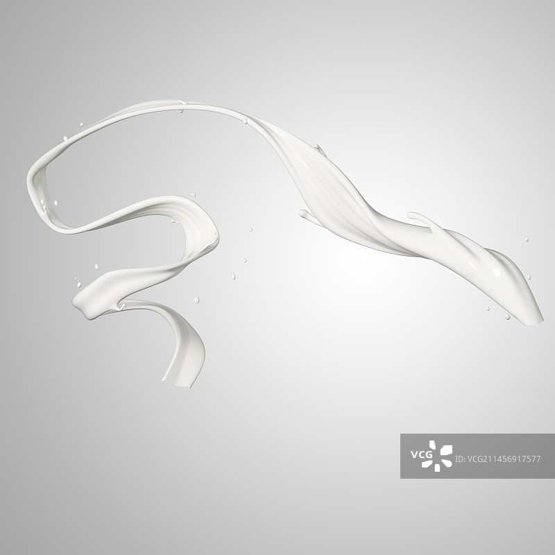 牛奶奶浪圆圈泼溅喷溅牛奶豆浆图片素材