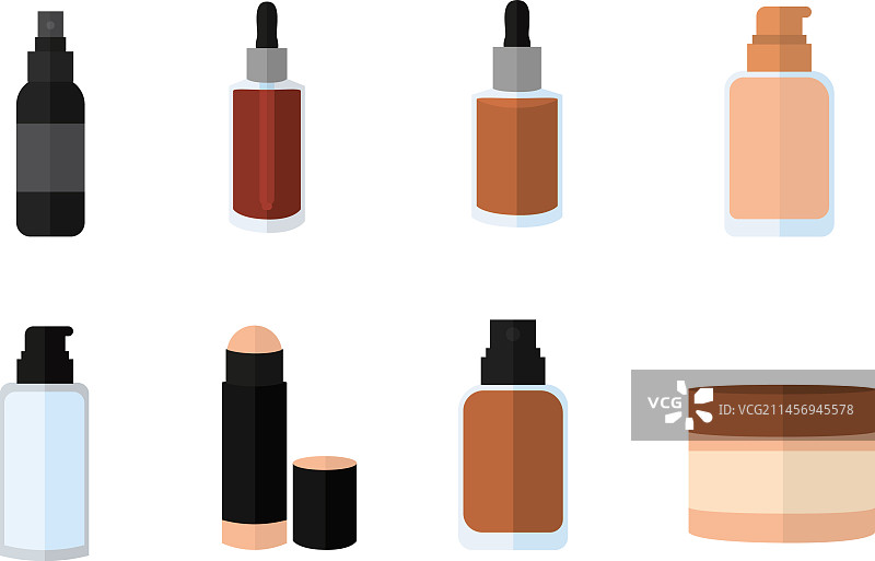 时尚美妆图标合集图片素材