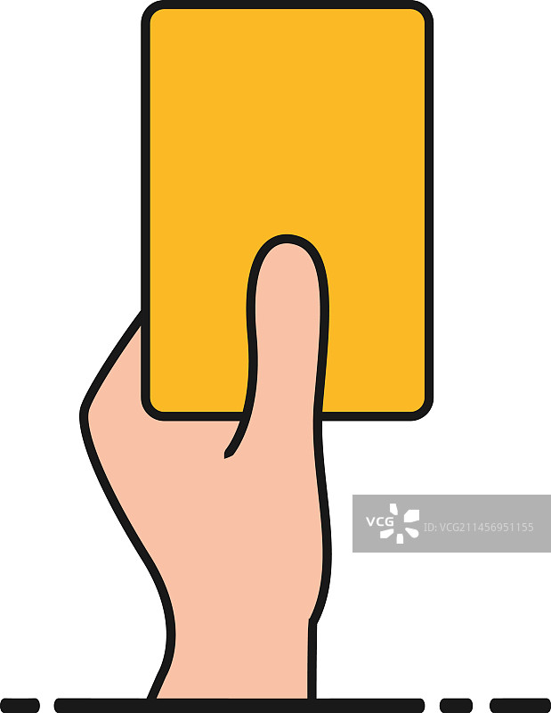 独立黄色卡片运动图标图片素材