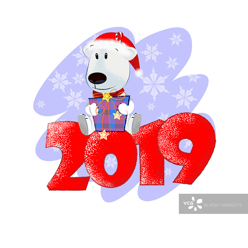 2019年贺卡设计图片素材