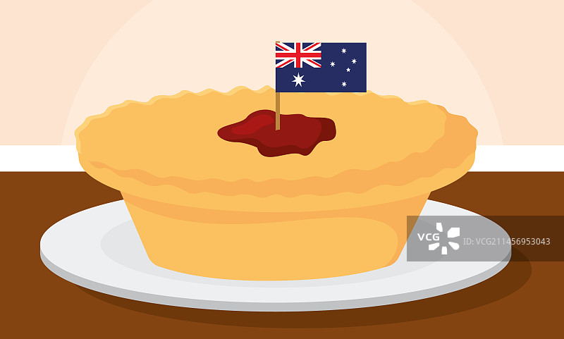 澳大利亚馅饼图片素材