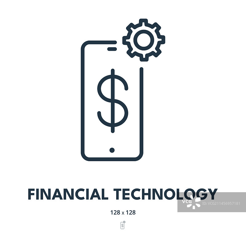 金融科技图标图片素材