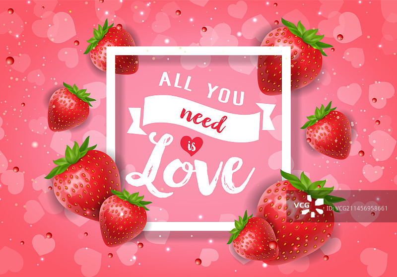 爱与浆果海报图片素材