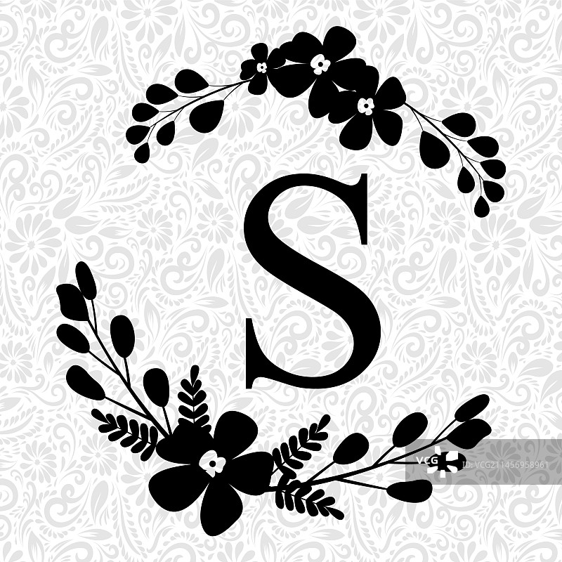 字母S艺术字体图片素材