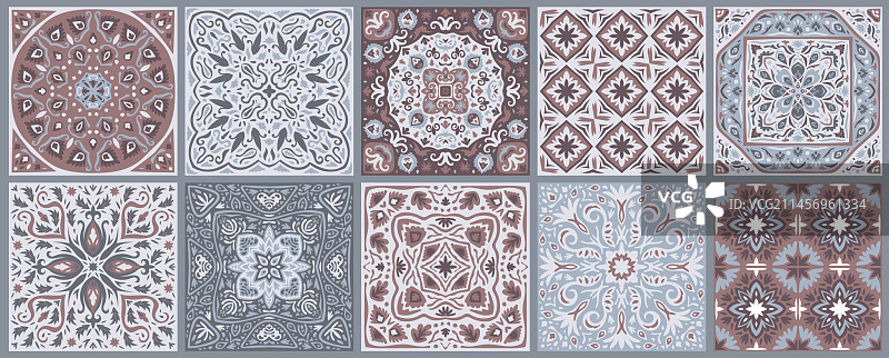 图案花纹瓷砖地板合集图片素材