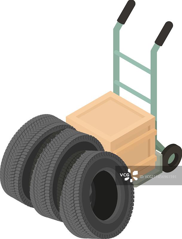 2.5D仓库物流图标新自动化图片素材