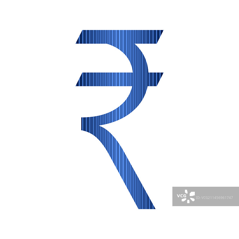 印度卢比符号图片素材