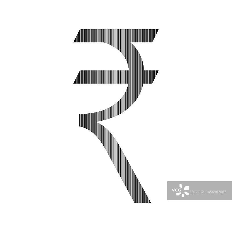 印度卢比符号图片素材