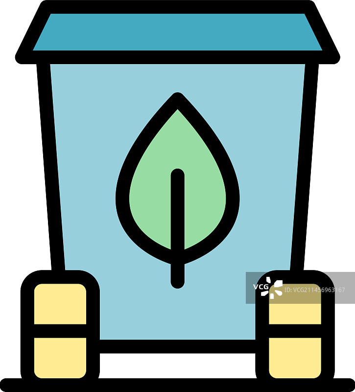 垃圾箱图标图片素材