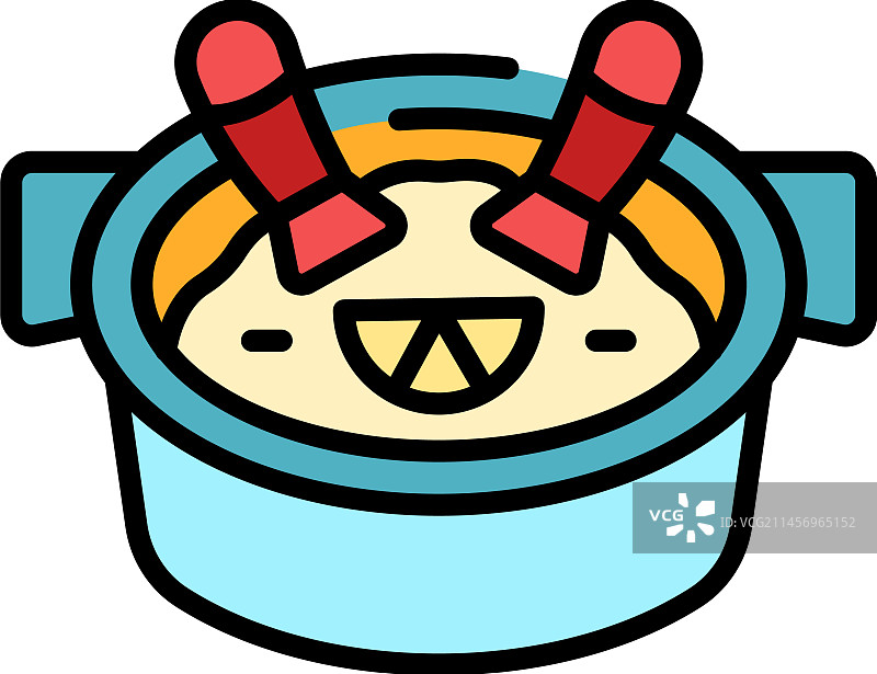 西班牙海鲜饭图标图片素材