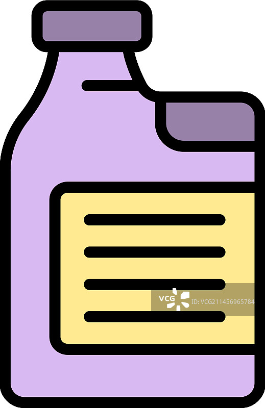 汽车发动机液体扁平图标图片素材