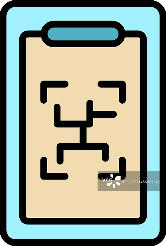 在线手机博物馆扁平图标图片素材