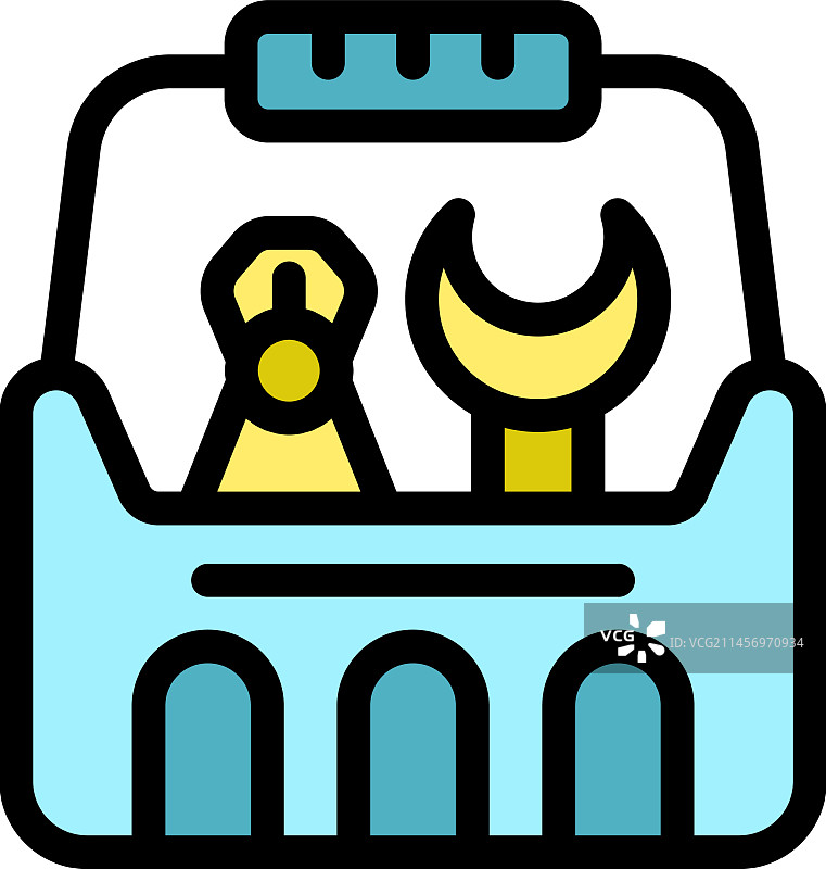 工具箱图标（扁平风格）图片素材