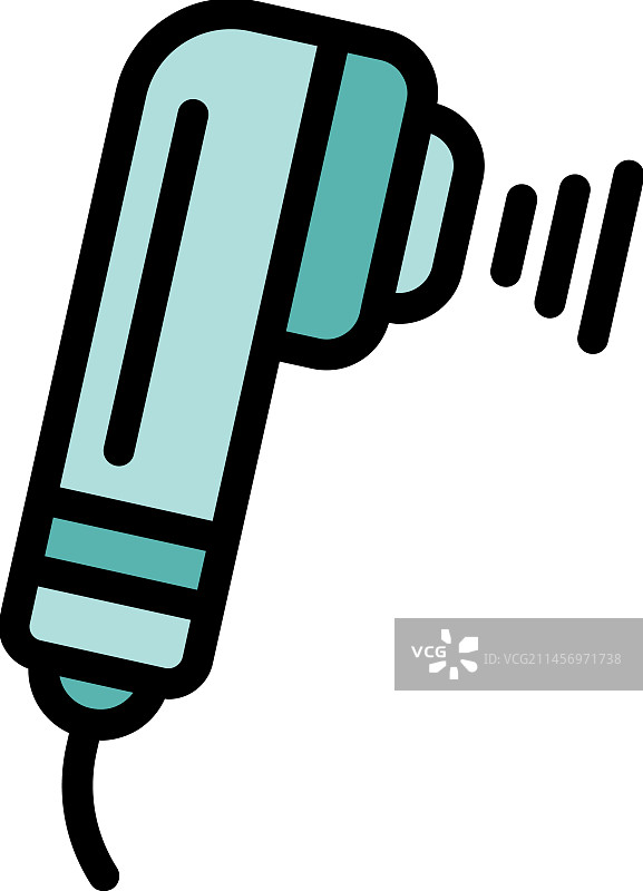 声音皮肤工具扁平图标图片素材