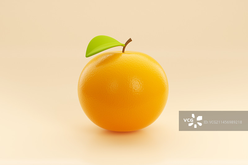 3D渲染卡通新鲜水果图片素材