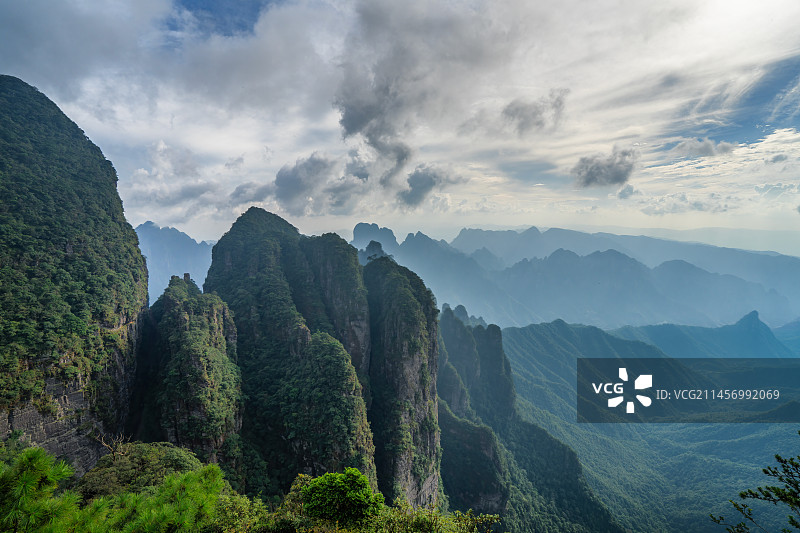 广西金秀圣堂山风光图片素材