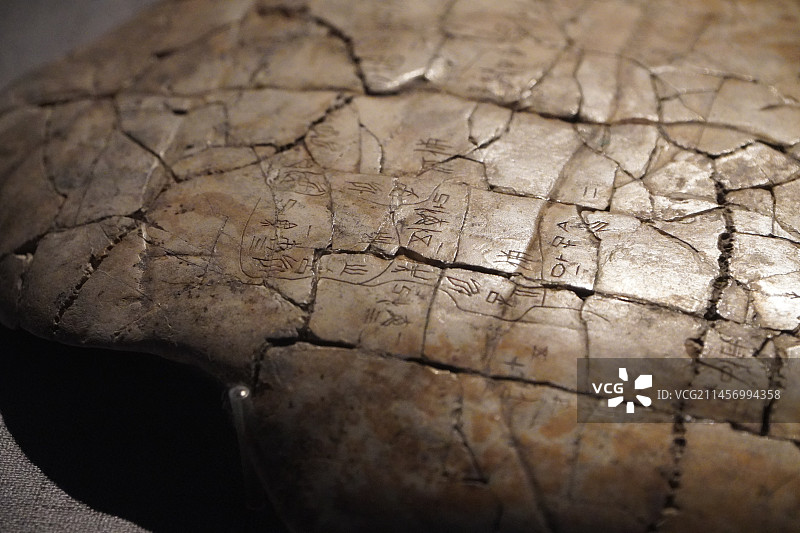 丹甲青文 甲骨文图片素材