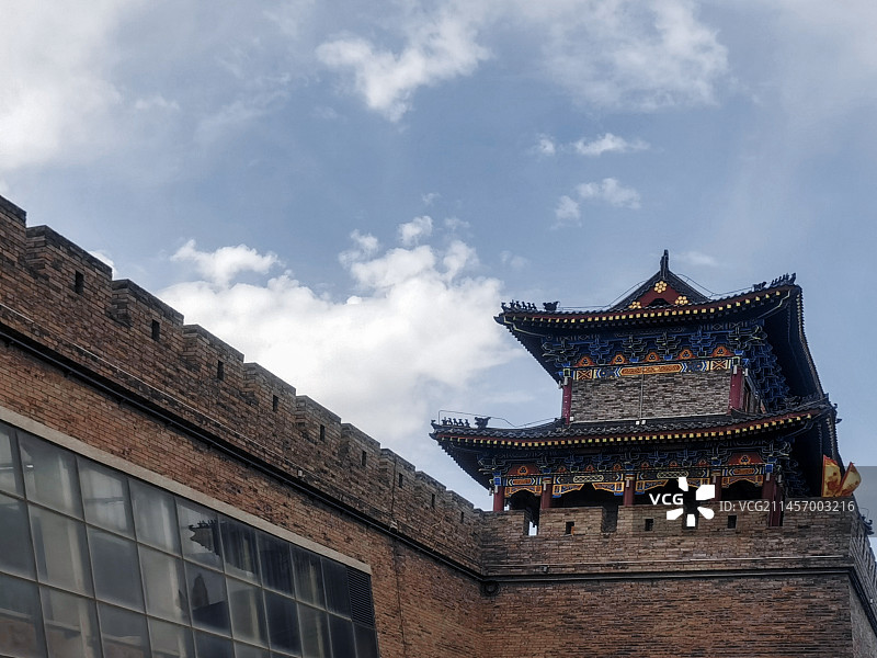 吴忠市盐池县古城文化园图片素材