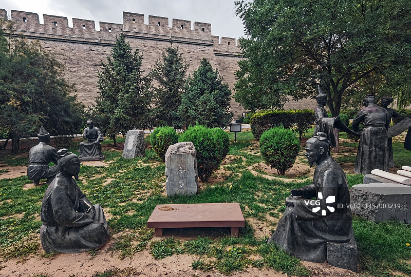 吴忠市盐池县古城文化园图片素材