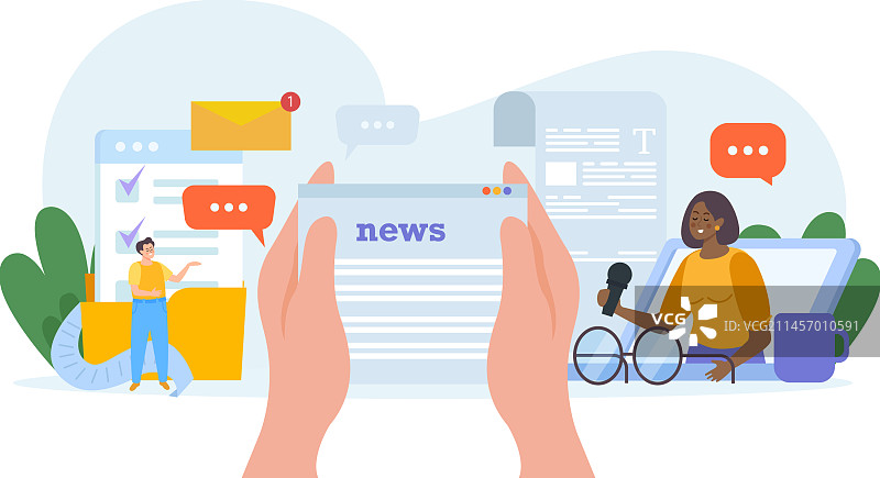 在线新闻排版图片素材