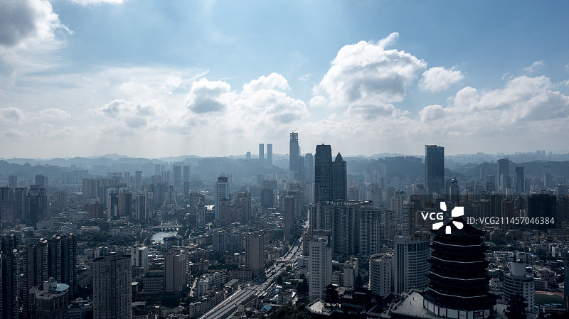贵阳市城市风光图片素材
