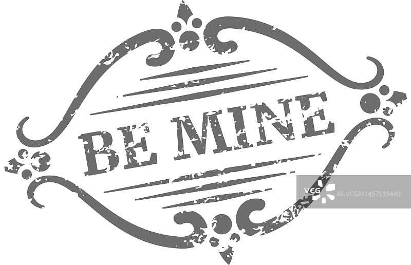 浪漫情人节邮戳纹理图片素材