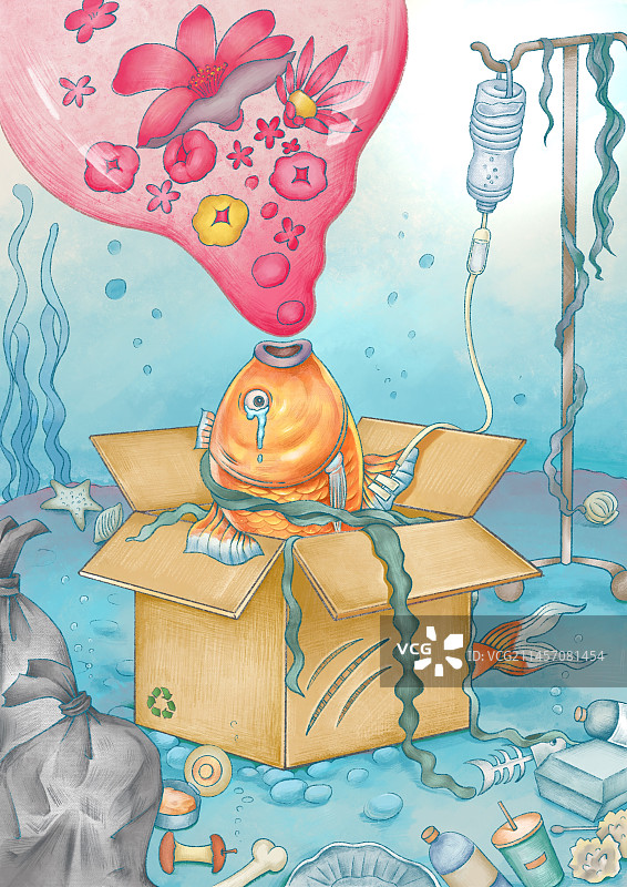 海洋危机图片素材