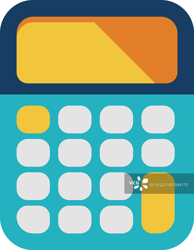 计算器图标，数学工具学生用品图片素材