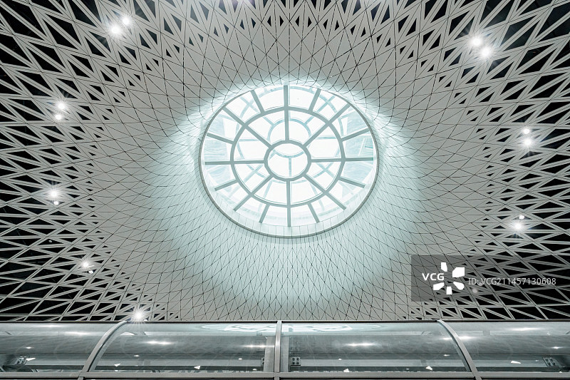 深圳岗厦北地铁站图片素材