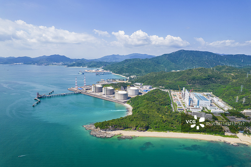 广东大鹏液化天然气有限公司 广东深圳大鹏液化天然气有限公司图片素材