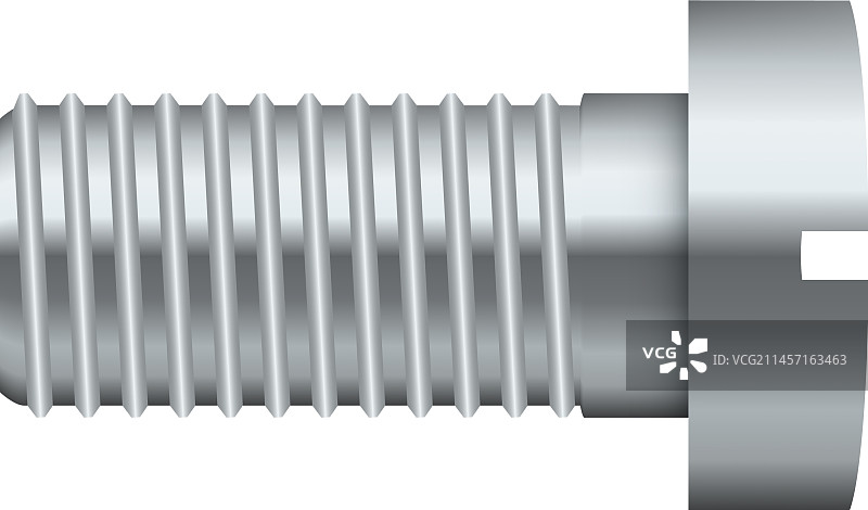 建筑紧固件模型金属光泽图片素材