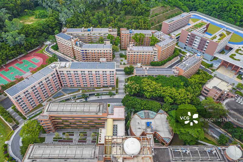 龙岗龙城高级中学 深圳龙城高级中学图片素材