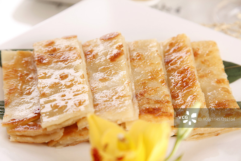 主食千层饼手撕饼大饼图片素材