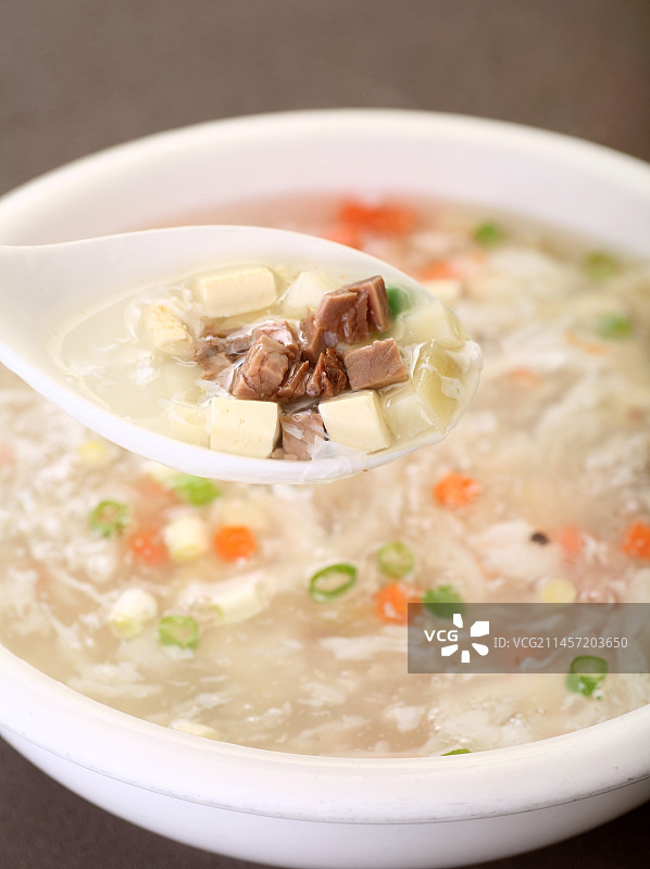 主食西湖牛肉羹图片素材