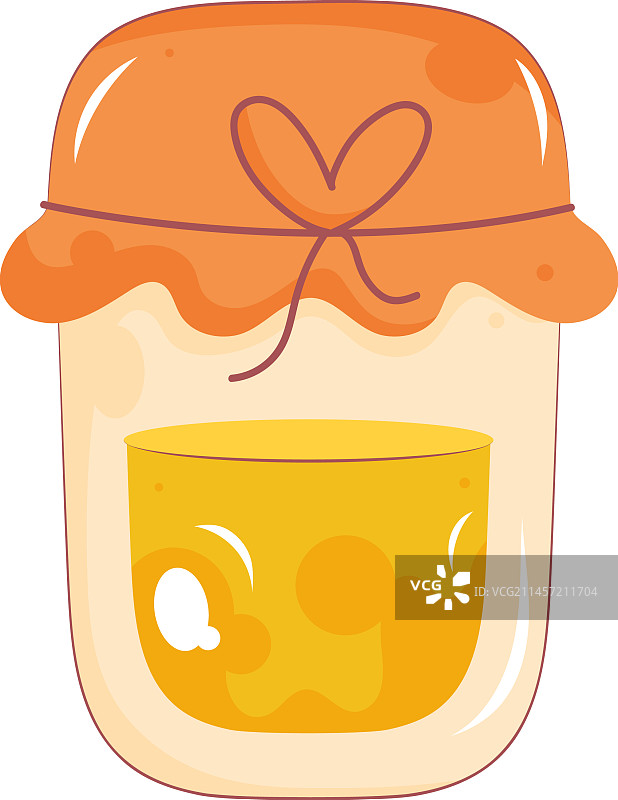 蜂蜜罐图片素材