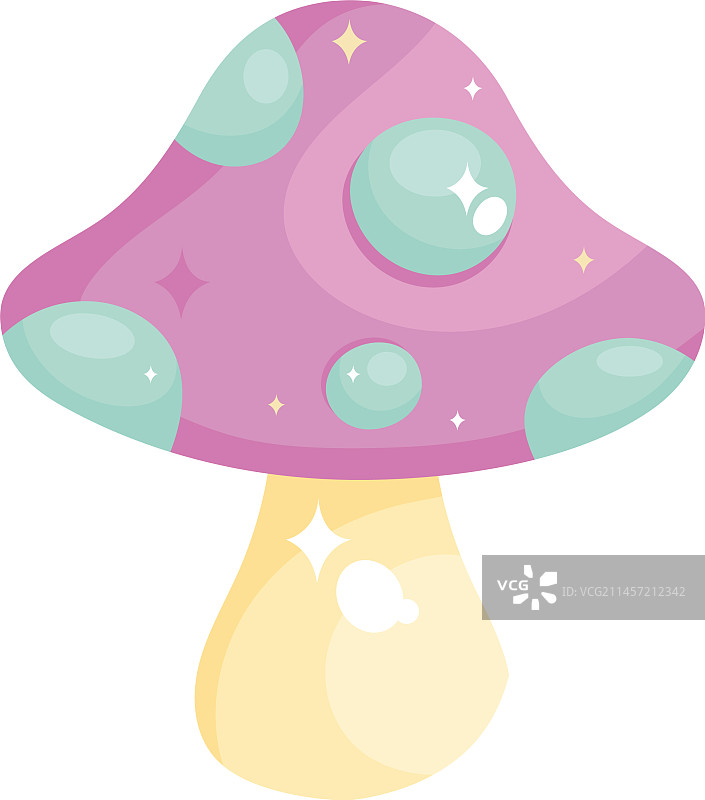 迷幻蘑菇设计图片素材