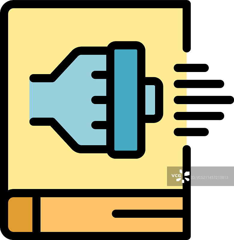 残疾人阅读图标扁平风格图片素材