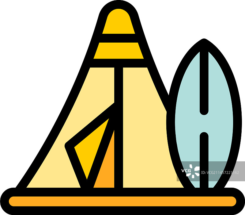 旅行帐篷图标图片素材