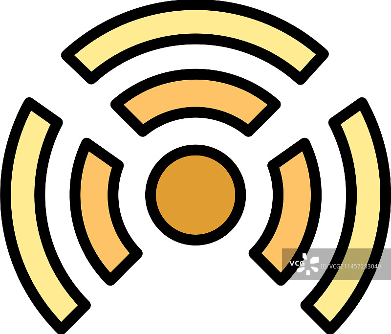 古圆形剧场扁平图标图片素材