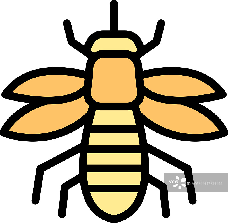 蚊子扁平图标图片素材