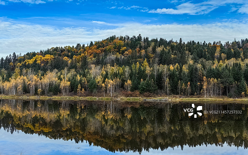 伊春汤旺河卧龙湖图片素材